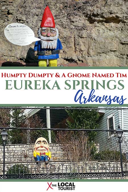 Eureka Springs, Arkansas, is a charming town with no right angles. It's so charming the entire town is on the National Register of Historic Places! #USA #EurekaSprings #historicplaces