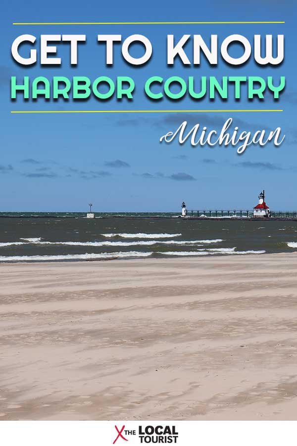 Harbor Country is a collection of eight beach towns in Southwest Michigan. The area is known for cute boutiques, delicious wineries, and creative craft beer. It's a resort community just about an hour or so from downtown Chicago. #Michigan #Midwest #USA