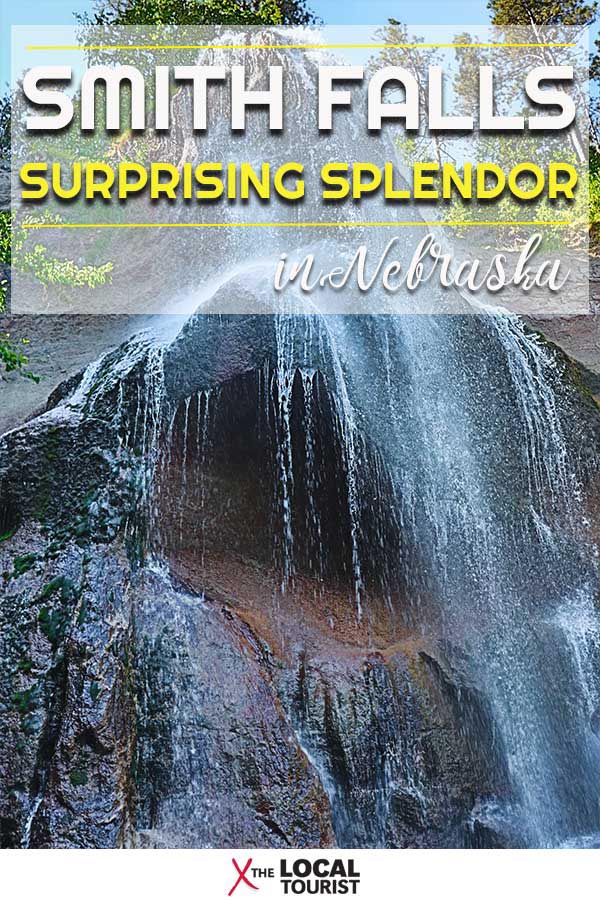 Smith Falls is the largest waterfall in Nebraska. It's 70 feet and heads into the Niobrara River, one of the country's National Scenic and Wild Rivers. | Things to do in Nebraska | Waterfalls | Midwest Travel | Things to do in the Midwest