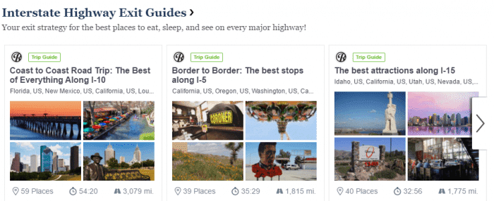 Roadtrippers Trip Guides