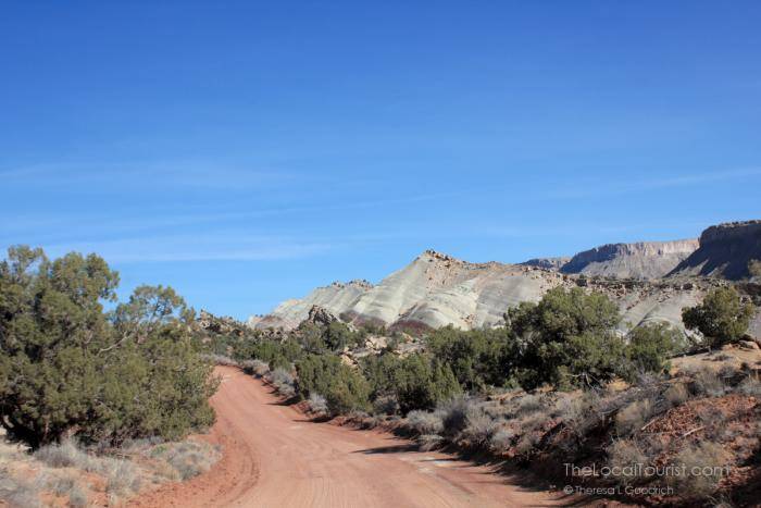 Notom-Bullfrog Road in Capitol Reef National Park
