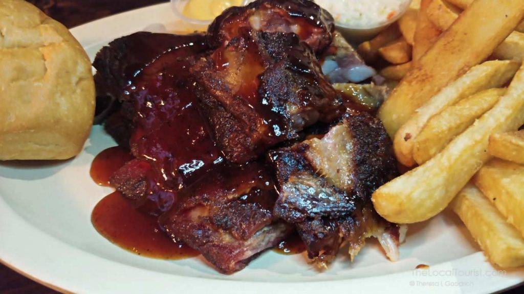 Rib tips at Crystal Lake Rib House