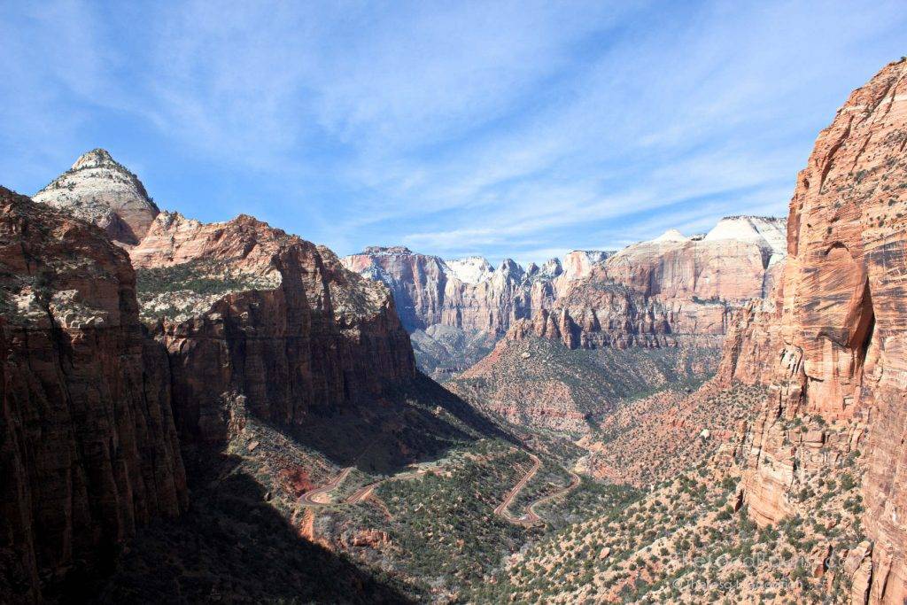 Overlook of Zion Canyon