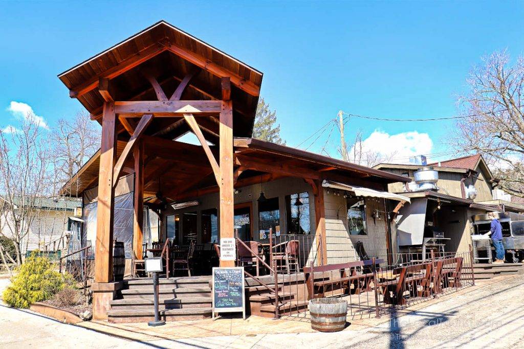The Original Big Woods Brewpub in Nashville, Indiana, in Brown County
