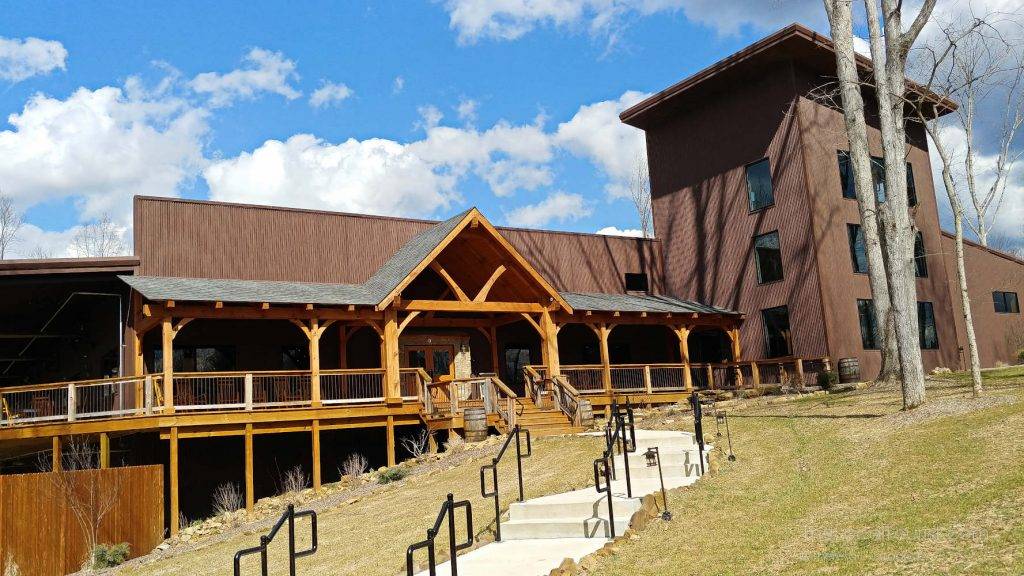 Big Woods Restaurant at Hard Truth Hills in Brown County, Indiana