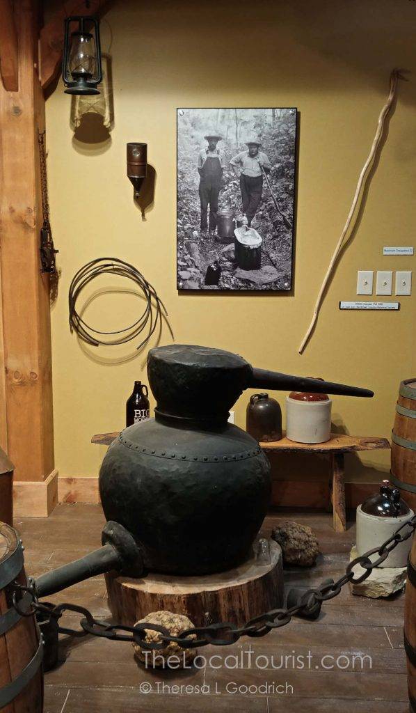 Pot still from the 1850s at Hard Truth Hills