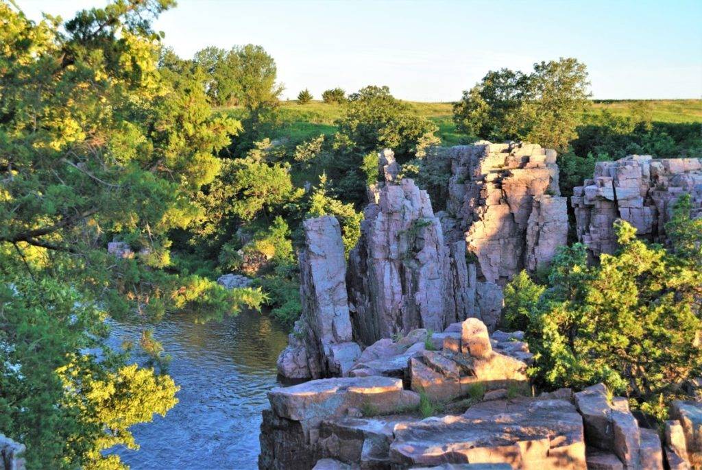 Palisades State Park in Garretson, South Dakota; photo by Mary Beth Charles