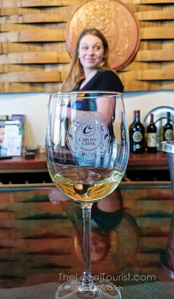 Meagan at Carlson Creek Vineyards