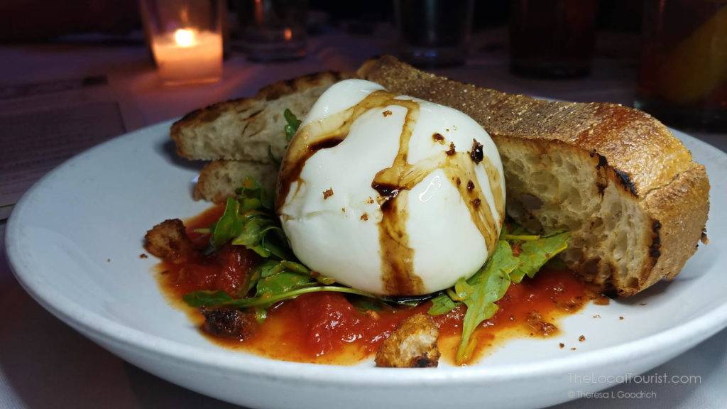 house-made burrata at Citizen Public House in Scottsdale Arizona