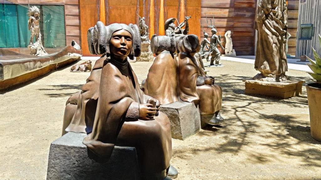 Sculpture Garden at Western Spirit in Old Town Scottsdale