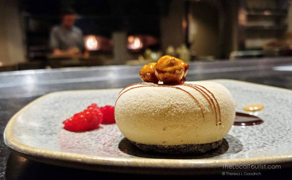 Horchata mousse, part of the Wine Me, Dine Me dinner at SWB
