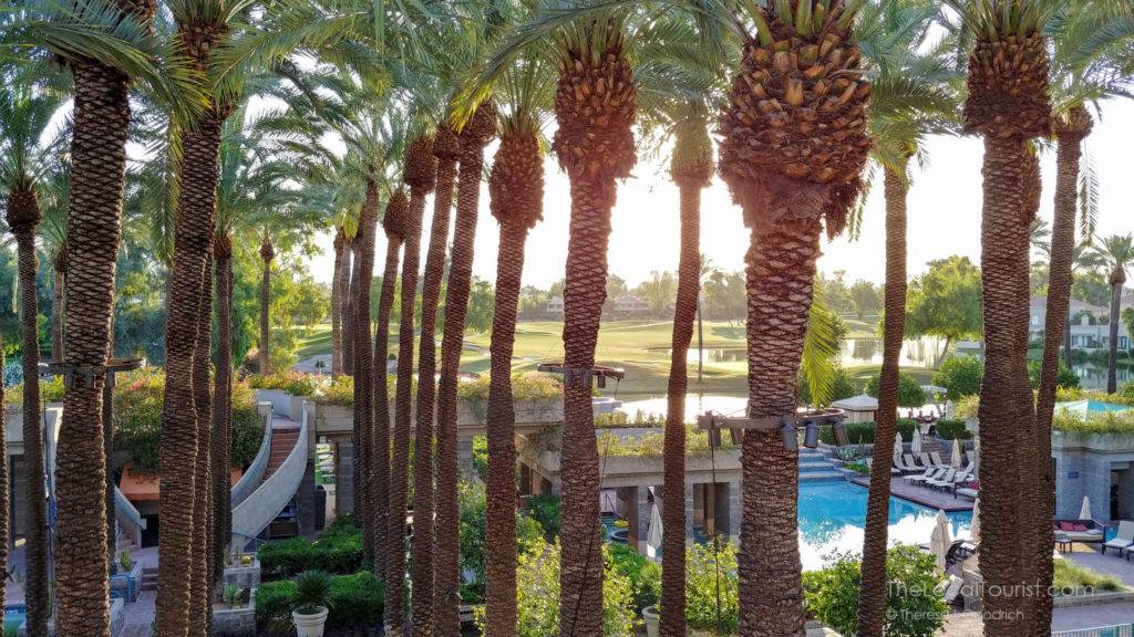 View from my balcony at Hyatt Regency Scottsdale Resort and Spa