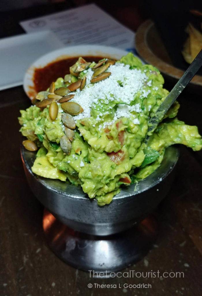 Guacamole made tableside at The Mission Old Town Scottsdale