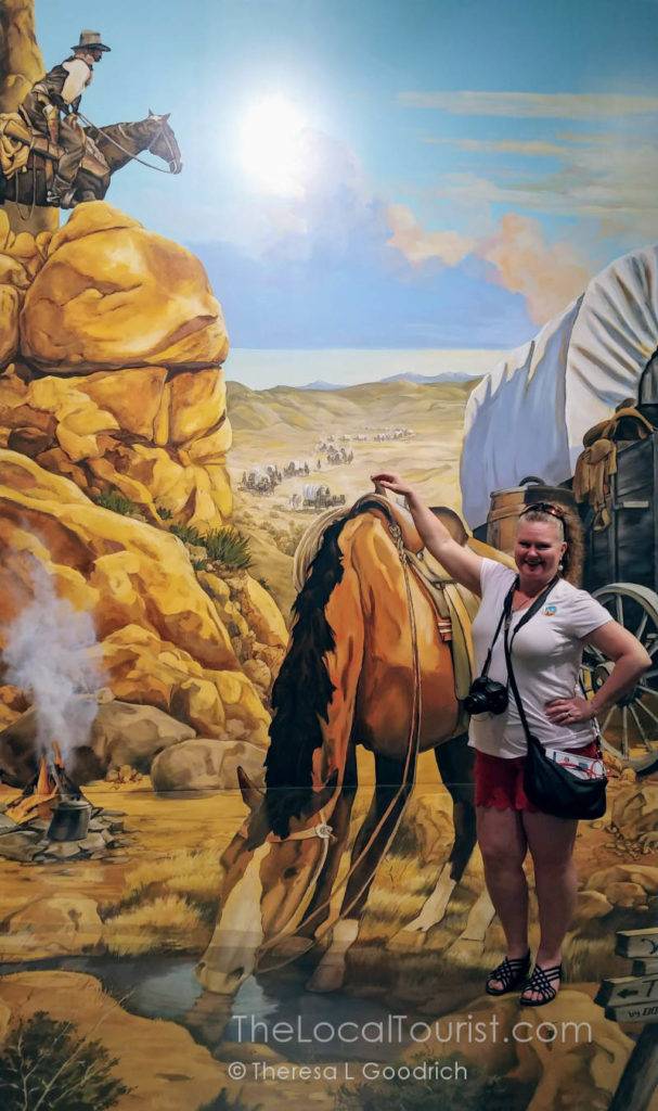Western Spirit Trail by Douglas Rouse - an optical iillusion