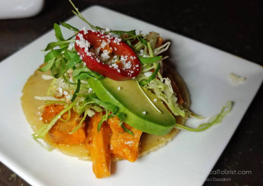 Chicken taco at The Mission in Old Town Scottsdale