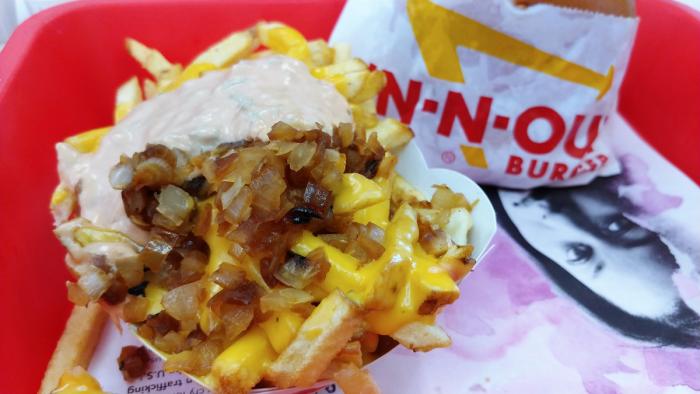 In-N-Out Fries, animal-style