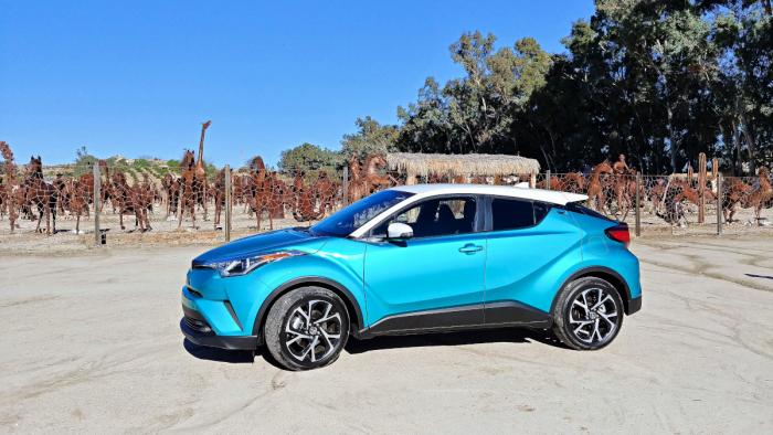 Toyota C-HR at Ricardo Breceda's workshop