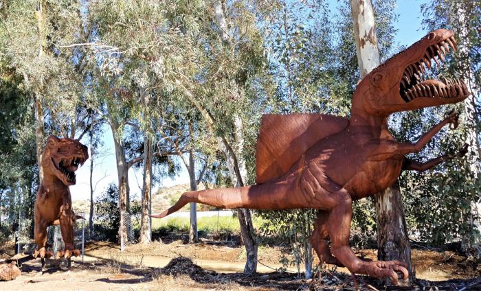 Metal Artist Ricardo Breceda's Dinosaurs