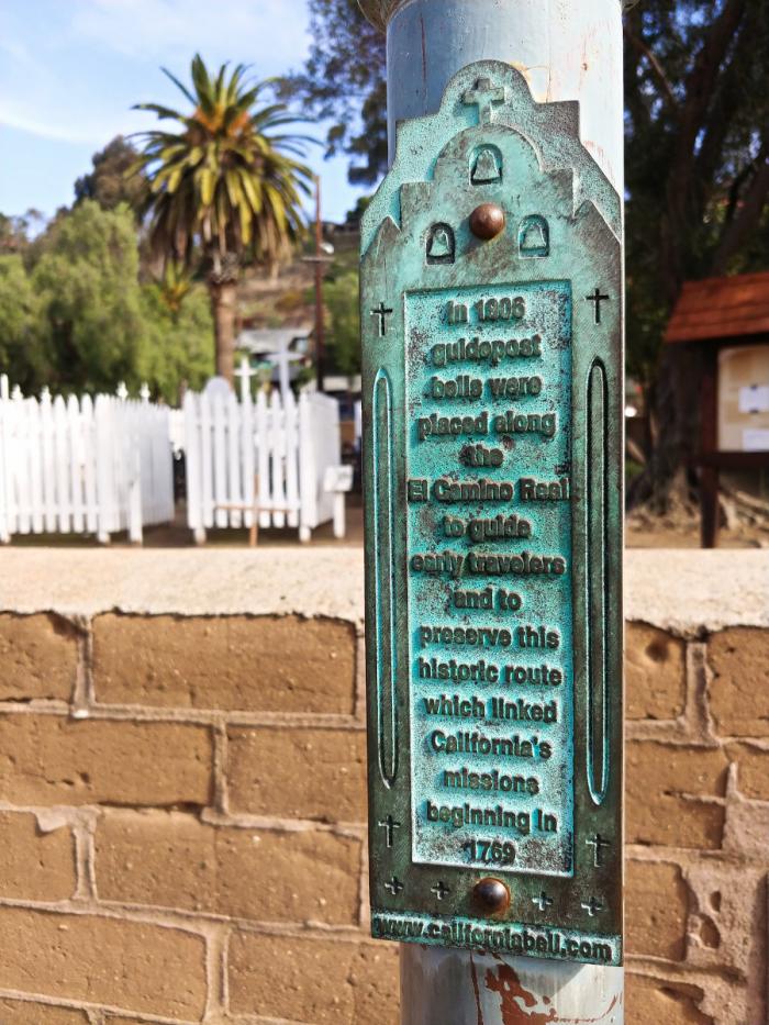 El Camino Real Guidepost Bell