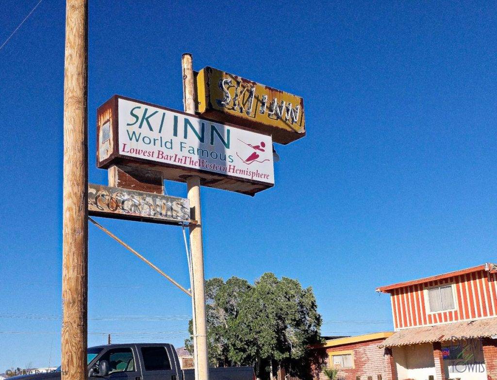 Ski Inn in Bombay Beach, California, on the Salton Sea