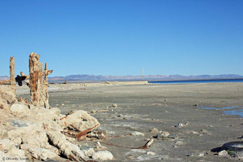 Bombay Beach, California, on the Salton Sea