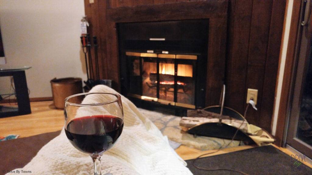 Wine and fire at Eagle Ridge Resort & Spa
