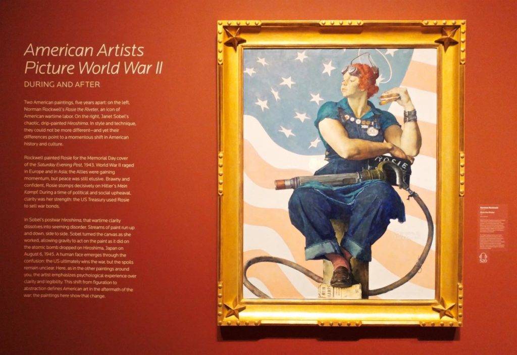 Normal Rockwell's Rosie the Riveter