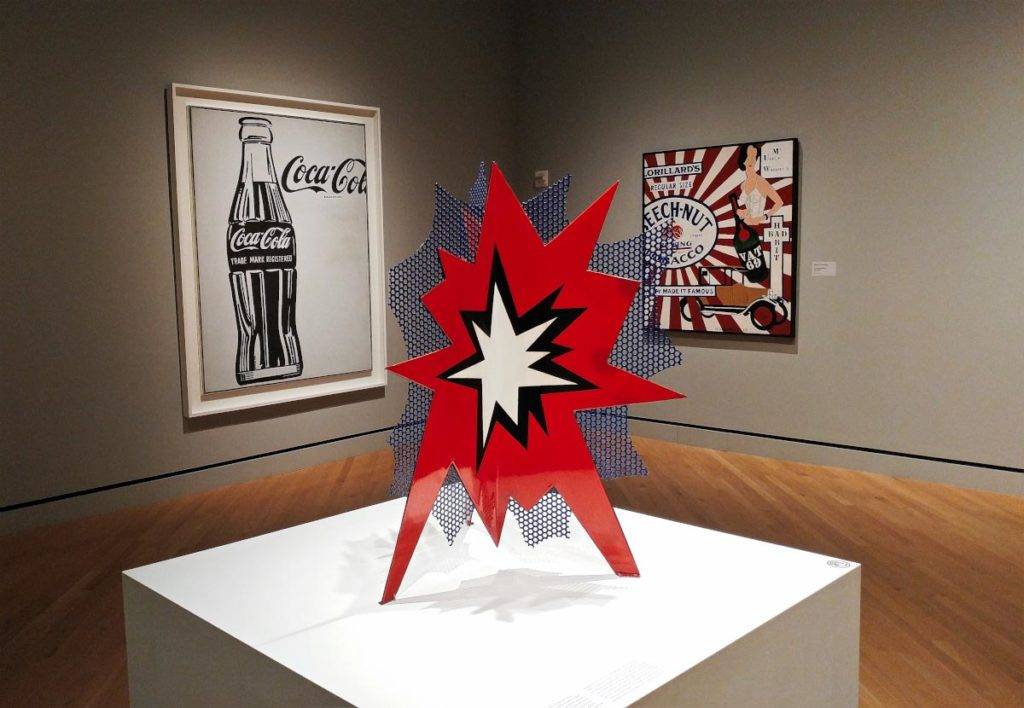Roy Lichtenstein and Andy Warhol at Crystal Bridges Museum of American Art
