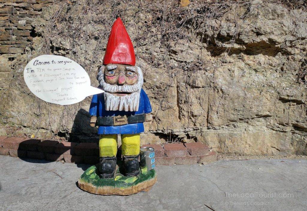 Tim the Gnome in Eureka Springs, Arkansas