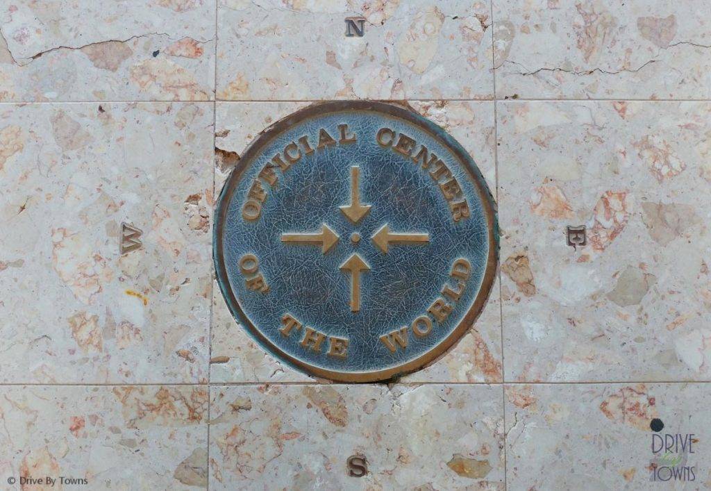 The Spot at The Center of the World in Felicity, California