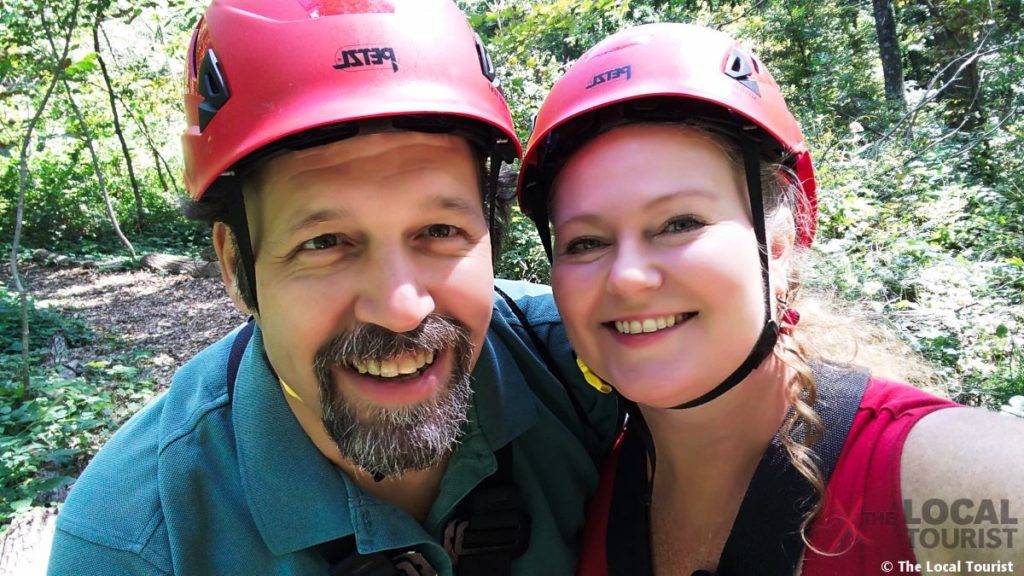 Long Hollow Canopy Tours - Jim and Theresa