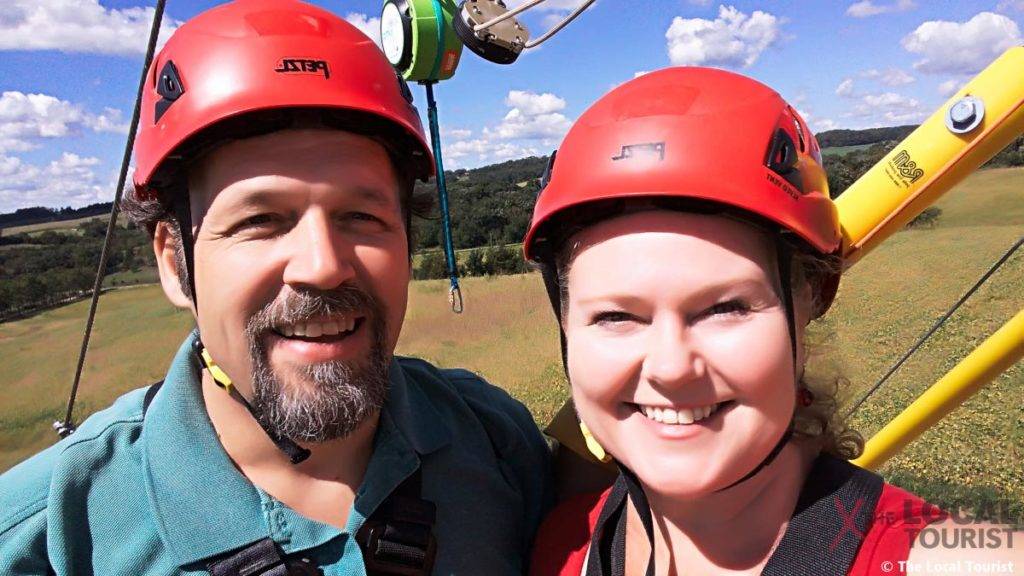 Long Hollow Canopy Tours - Jim and Theresa