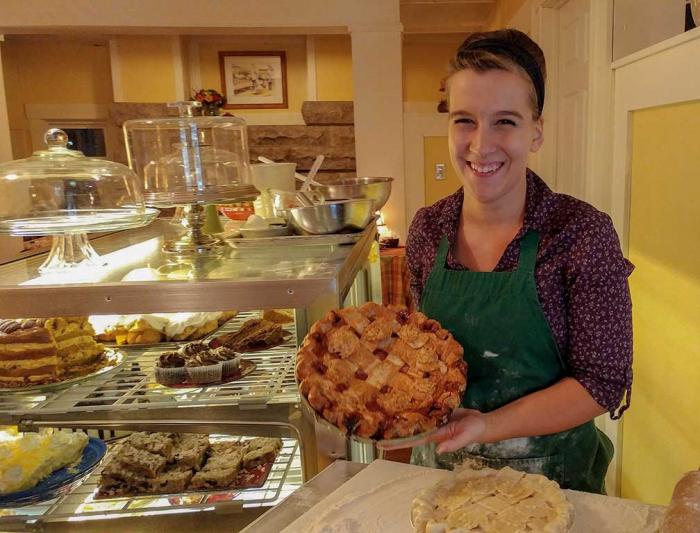 Completed Pie at the Bread Basket