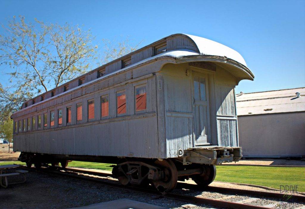 Yuma Quartermaster Depot - old train car