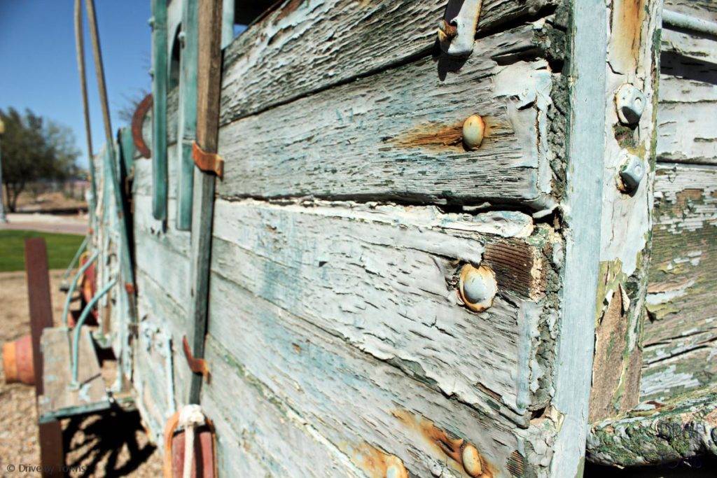 Yuma Quartermaster Depot - old coach close-up