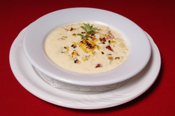 Sausage Corn Chowder at Eagle Ridge Resort & Spa