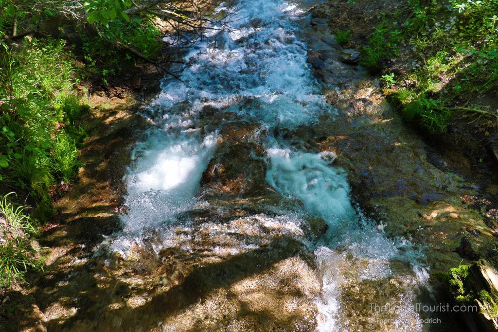 Tail end of Smith Falls near the end of the trail