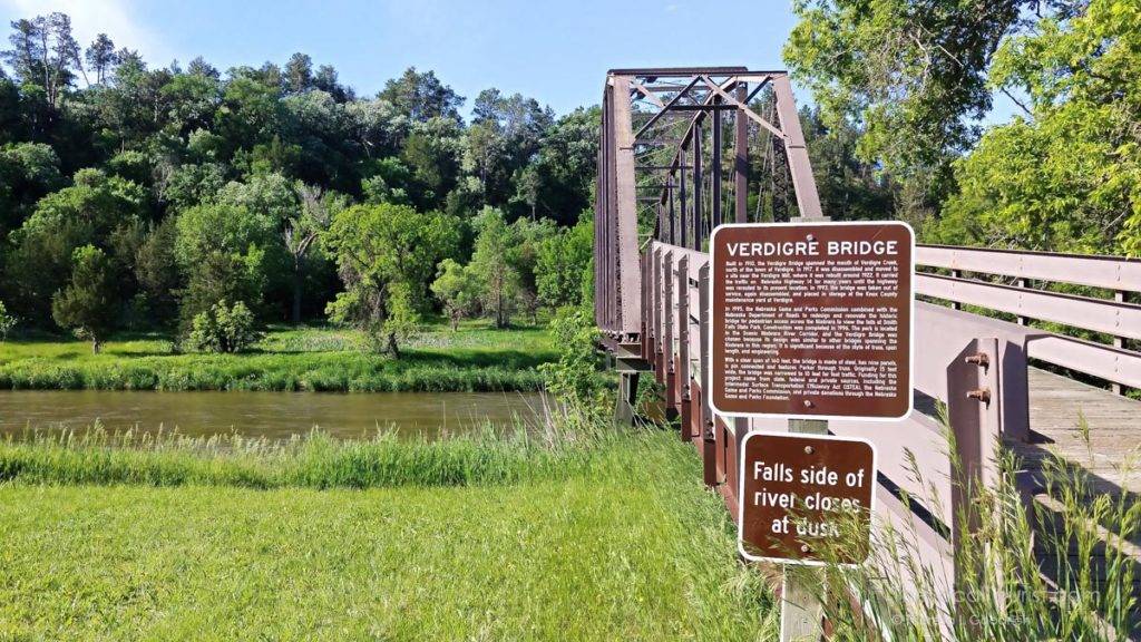 Verdigre Bridge across the Niobrara River