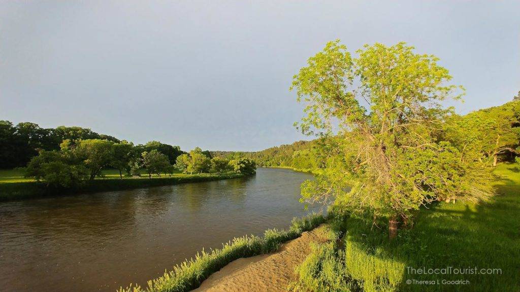 Golden Hour on the Niobrara River at Smith Falls State Park