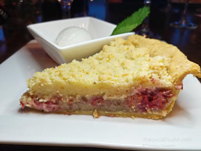 Balaton cherry crumble
