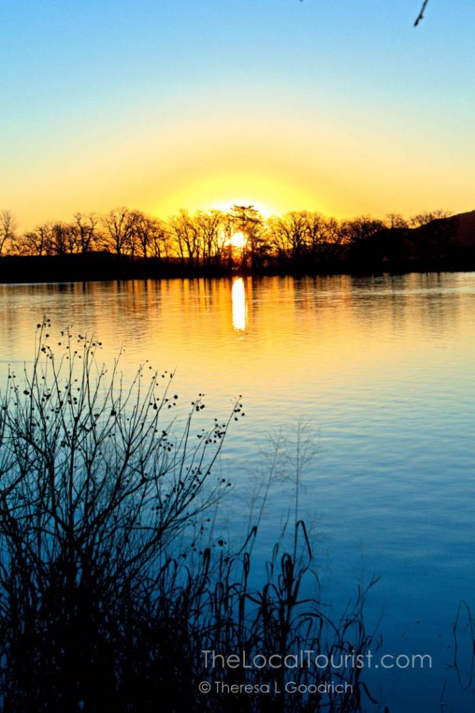Sunrise in Wichita Mountains Wildlife Refuge